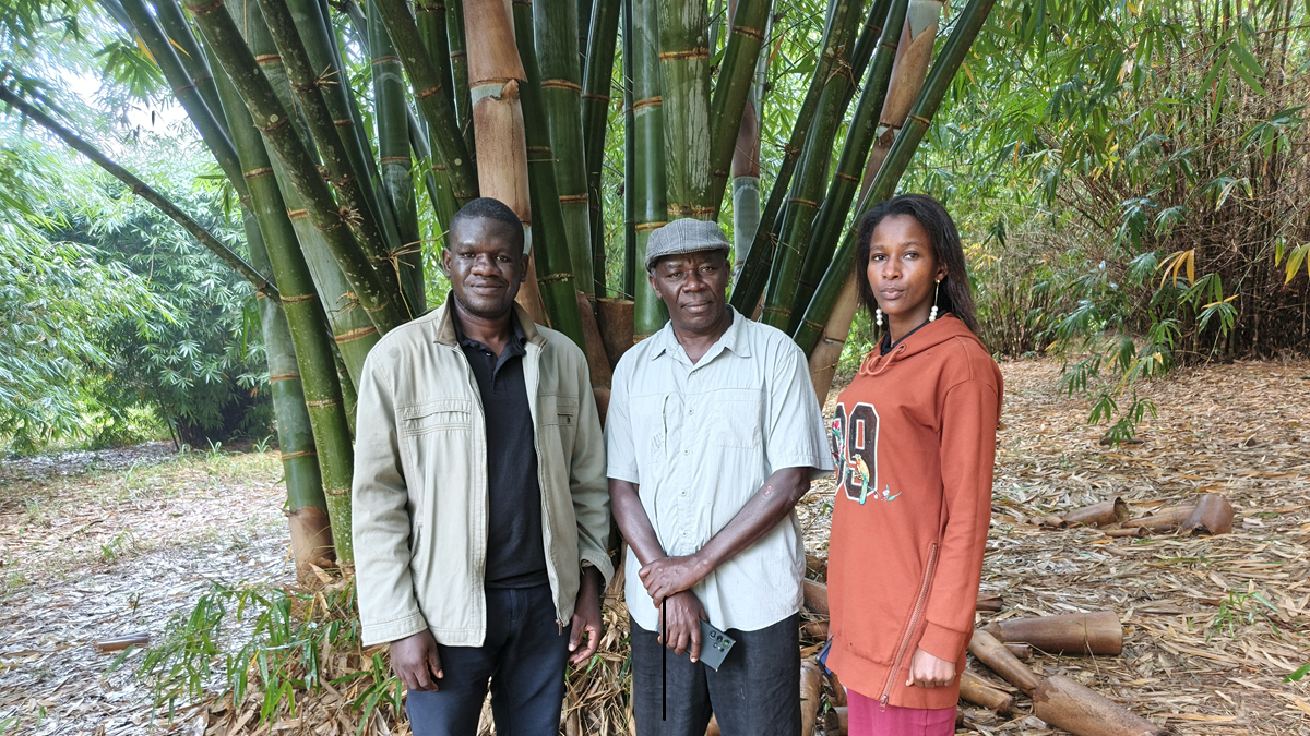Bamboo Pathways Partners with Wakiso Farmer to Add Value Through Charcoal and Vinegar